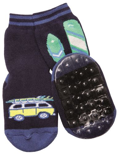 Ewers 22059 - Stoppi Antirutsch Socken - *Surf-Bus navy*