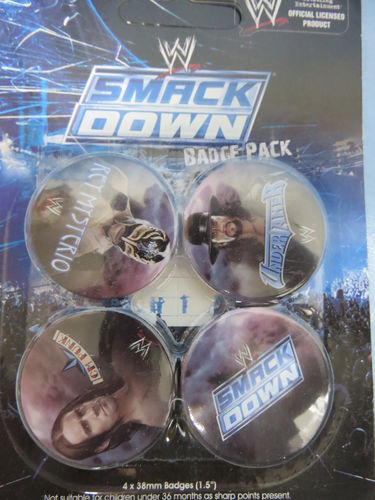 Badge Pack / Buttons * Smack Down
