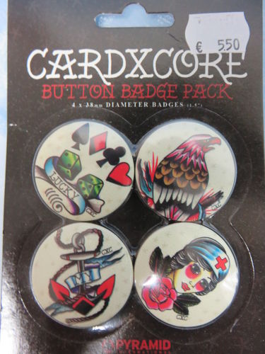 Badge Pack / Buttons * Cardxcore