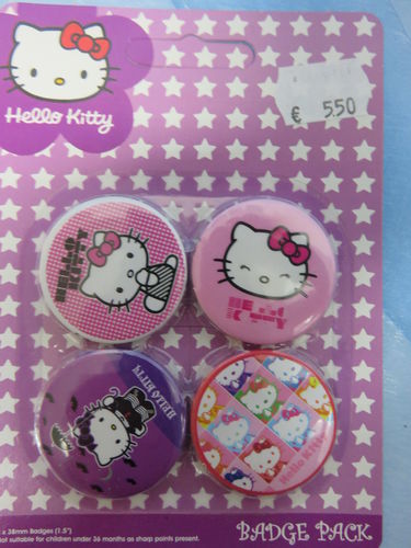 Badge Pack / Buttons * Hello Kitty