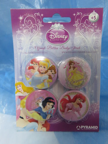 Buttons * Disney Princess * 4 Stck. *