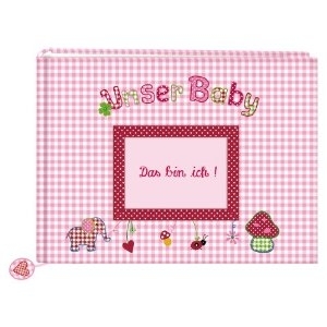 Coppenrath Verlag * Fotoalbum * rosa * Unser Baby