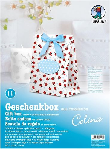 Geschenkboxen - Marienkäfer