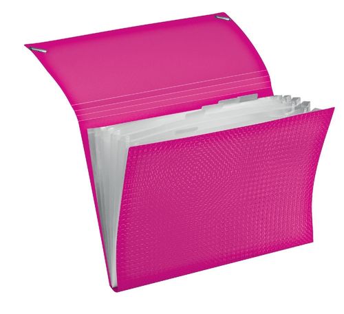 Veloflex - Fächermappe DIN A4, pink