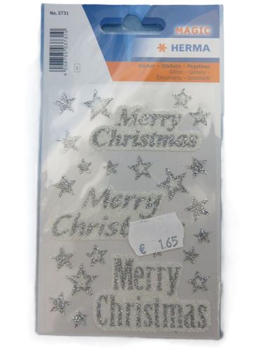 Herma - Glitter Sticker - Merry Christmas