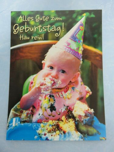 Postkarte * Geburtstag * 89