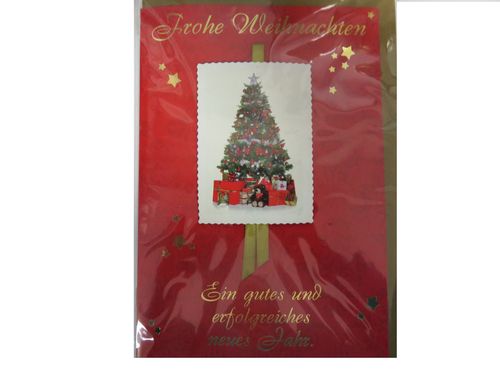 Weihnachtskarte - Weihnachtsbaum