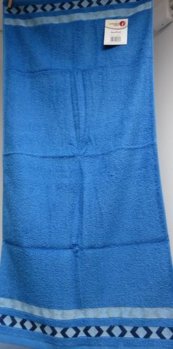Handtuch - Muster, Farbe: blau