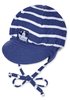Sterntaler * Schirmmütze -Mütze Blau/Weiß *Schiff UV-Schutz *