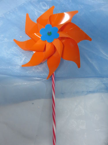 Windrad * Orange * 30 cm