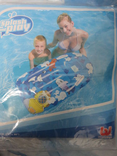 Splash and play * Kinderluftmatratze - Luftmatratze *