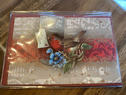 Grußkarte - Weihnachten mit Umschlag Magnetlesezeichen