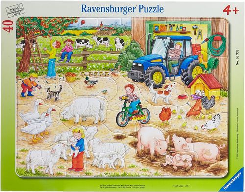 Ravensburger  - Bauernhof * Rahmenpuzzle Alter 4 +