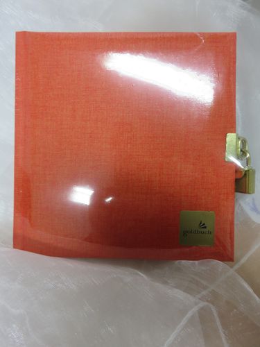 Tagebuch - Uni - orange * Goldbuch