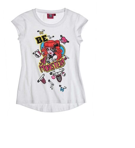 Monster High Mädchen T-Shirt - Be a Monster
