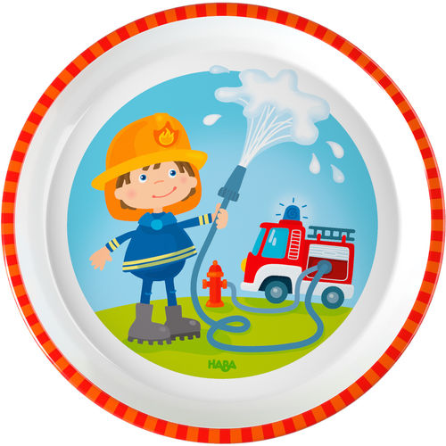 Kinderteller Feuerwehr