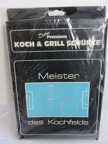 Grillschürze - Kochschürze Meister des Kochfelds