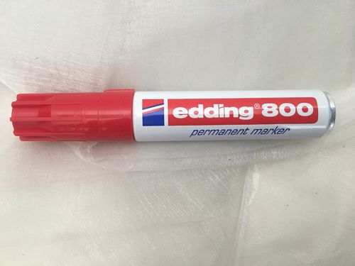 Edding 800 - Permanent Marker * Rot