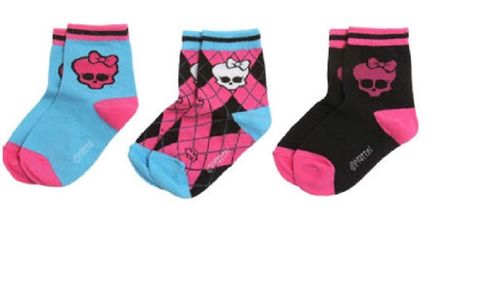 Monster High * 3 Paar Socken * Strümpfe