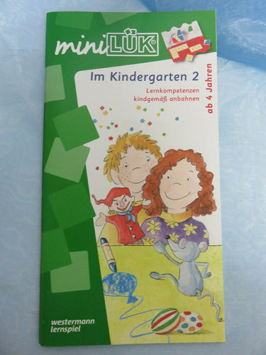 miniLÜK - Kindergartenkinder ab 4 Jahren