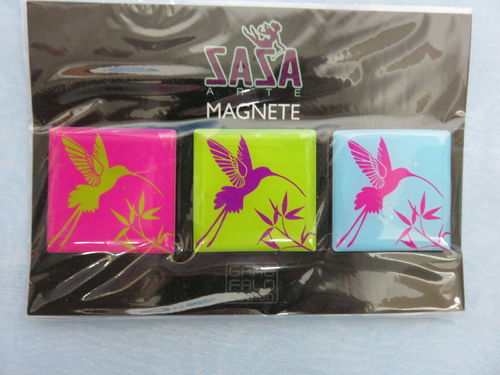 Zaza * 3er Set Magnet Kolibri