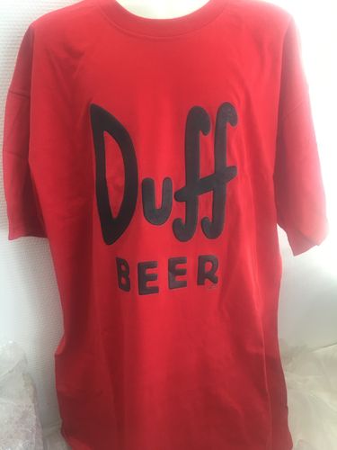 Herren T-Shirt Simpsons Duff Beer
