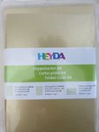 Heyda Doppelkarten Kartenset A6 gold