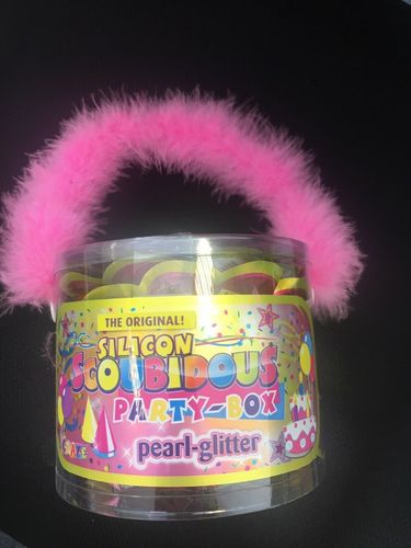 Scoubidous * Party Box pearl-glitter - 10 Packg