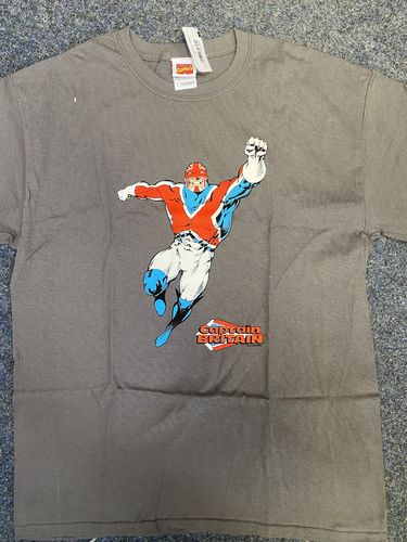 Marvel Comics - Captain Britain Hero Herren T-Shirt Gr. L