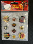 Camp Rock - Metal Edged Stickers