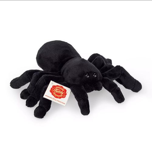Spinne schwarz 16 cm - Plüschtier - Stofftier