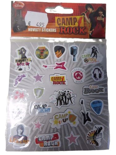 Novelty Stickers - Sticker Camp Rock