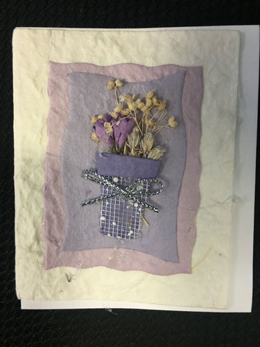 Ursus - kleine Mini-Karte Flowers