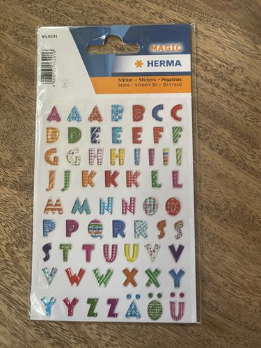 HERMA Bunte ABC-Sticker