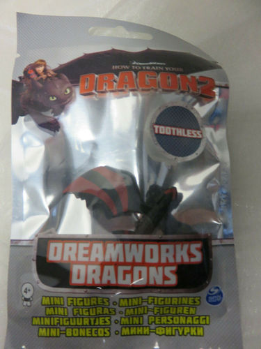 Dreamworks Dragons Mini Figur - Toothless