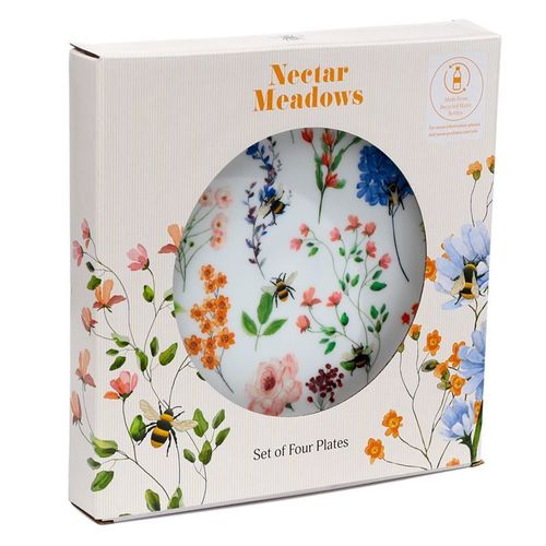 Nectar Meadows Bienen 4er Set Teller